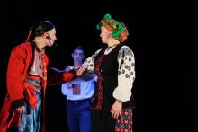 Курсанти Університету презентували глядачам жартівливу виставу "Пропала грамота"