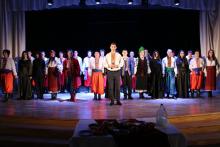 Курсанти Університету презентували глядачам жартівливу виставу "Пропала грамота"