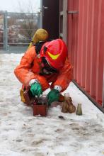 Практичне відпрацювання теоретичних знань на території навчально-тренувального полігону ЛДУ БЖД Практичне відпрацювання теоретичних знань на території навчально-тренувального полігону ЛДУ БЖД