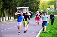 В  Університету відбулись змагання з кросфіту приурочені до святкування Дня пожежної охорони (ВІДЕО)