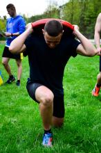 В  Університету відбулись змагання з кросфіту приурочені до святкування Дня пожежної охорони (ВІДЕО)