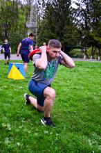 В  Університету відбулись змагання з кросфіту приурочені до святкування Дня пожежної охорони (ВІДЕО)