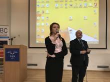 У рамках міжнародної співпраці представники університету відвідали Суспільну Академію Наук  (SAN,  Społeczna Akademia Nauk) в місті  Лодзь (Республіка Польща)