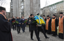 Курсанти Львівського державного університету безпеки життєдіяльності вшанували ліквідаторів наслідків аварії на ЧАЕС