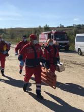 ЛДУ БЖД  спільно з ЄС проводять масштабні Міжнародні польові навчання EU-CHEM-REACT на базі полігону ДП «Екотрансенерго»