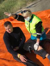 ЛДУ БЖД  спільно з ЄС проводять масштабні Міжнародні польові навчання EU-CHEM-REACT на базі полігону ДП «Екотрансенерго»