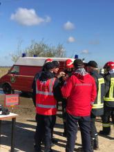 ЛДУ БЖД  спільно з ЄС проводять масштабні Міжнародні польові навчання EU-CHEM-REACT на базі полігону ДП «Екотрансенерго»