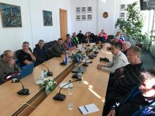 Зустріч керівництва Університету з представниками країн Євросоюзу, які прибули для участі в польових навчаннях