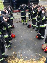 Майбутні рятувальники ЛДУБЖД відпрацьовують вміння у Вогневому модулі Майбутні рятувальники ЛДУБЖД відпрацьовують вміння у Вогневому модулі