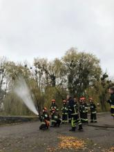 Майбутні рятувальники ЛДУБЖД відпрацьовують вміння у Вогневому модулі Майбутні рятувальники ЛДУБЖД відпрацьовують вміння у Вогневому модулі