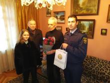 Представники ЛДУБЖД привітали з Днем вшанування учасників ліквідації наслідків аварії на ЧАЕС Антонюка Анатолія