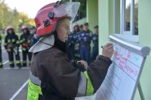 В Університеті відбулися змагання серед навчальних взводів 3-го курсу «Краща ланка ГДЗС»