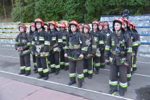 В Університеті відбулися змагання серед навчальних взводів 3-го курсу «Краща ланка ГДЗС»