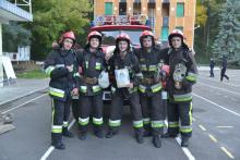 В Університеті відбулися змагання серед навчальних взводів 3-го курсу «Краща ланка ГДЗС»