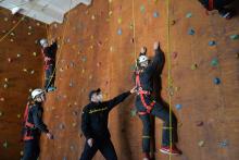 Практичні заняття з дисципліни «Пожежно-рятувальна підготовка» в Тренінговому центрі рятувальних робіт Практичні заняття з дисципліни «Пожежно-рятувальна підготовка» в Тренінговому центрі рятувальних робіт