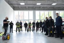 В Університеті проведено заняття з безпечного та належного використання пневматичного та гідравлічного аварійно-рятувального обладнання