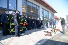 В Університеті проведено заняття з безпечного та належного використання пневматичного та гідравлічного аварійно-рятувального обладнання