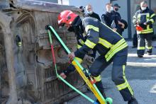 В Університеті проведено заняття з безпечного та належного використання пневматичного та гідравлічного аварійно-рятувального обладнання