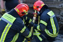 В Університеті проведено заняття з безпечного та належного використання пневматичного та гідравлічного аварійно-рятувального обладнання