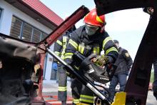 В Університеті проведено заняття з безпечного та належного використання пневматичного та гідравлічного аварійно-рятувального обладнання