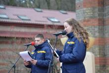 «Ще ніби вчора в чорному вогні, палав Майдан тривожної години...»: в Університеті відбувся реквієм з нагоди Дня Гідності та Свободи