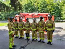 «Гасіння пожеж на поверхах будинків»: курсанти Університету відпрацьовують практичні навички «Гасіння пожеж на поверхах будинків»: курсанти Університету відпрацьовують практичні навички