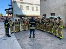 Курсанти Університету підвищують свої практичні навички з питань організації гасіння пожеж на об’єкті промислового сектору Курсанти Університету підвищують свої практичні навички з питань організації гасіння пожеж на об’єкті промислового сектору