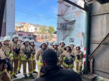 Курсанти Університету підвищують свої практичні навички з питань організації гасіння пожеж на об’єкті промислового сектору Курсанти Університету підвищують свої практичні навички з питань організації гасіння пожеж на об’єкті промислового сектору