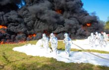 Курсанти ЛДУ БЖД взяли участь у занятті на Бориславському навчально-випробувальному полігоні Курсанти ЛДУ БЖД взяли участь у занятті на Бориславському навчально-випробувальному полігоні