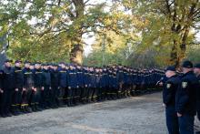 Курсанти ЛДУ БЖД взяли участь у занятті на Бориславському навчально-випробувальному полігоні Курсанти ЛДУ БЖД взяли участь у занятті на Бориславському навчально-випробувальному полігоні