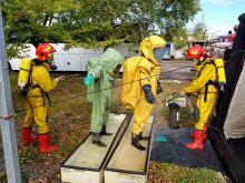 Практичні заняття з хімічної розвідки на полігоні ЛДУБЖД Практичні заняття з хімічної розвідки на полігоні ЛДУБЖД