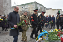 Курсанти Львівського державного університету безпеки життєдіяльності вшанували ліквідаторів наслідків аварії на ЧАЕС