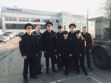 Слухачі 4-го курсу спеціальності «Транспортні технології» провели позапланове практичне заняття на базі станції технічного обслуговування VOLVO TRUCKS SERVICE