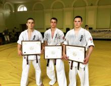 Курсант Університету успішно склав дан-тест з кіокушинкай карате