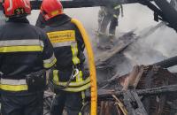Курсанти Львівського державного університету безпеки життєдіяльності брали участь у ліквідації пожежі  