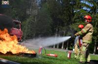 Інноваційні технології гасіння вогню: показові заняття кафедри пожежної тактики
