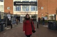 Марія Мандрона відвідала Кінгстонський університет  у рамках європейського освітнього проекту Еразмус+