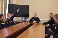 Тепла та невимушена зустріч: у День Незалежності ректор поспілкувався з курсантами особливих категорій набору-2025