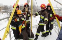 На базі багатофункціонального тренажеру для практичної підготовки рятувальників Університету розпочались практичні заняття