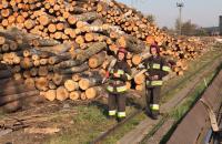 Курсанти 4 курсу вдосконалювали свої практичні навички з організації гасіння пожеж на Львівському фанерному заводі