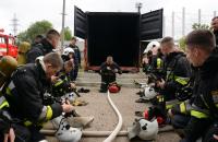 Відпрацювання практичних навичок у вогневому тренажері контейнерного типу