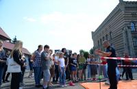 Науково-педагогічні працівники Університету навчають мешканців Львова правилам поведінки у разі хімічної та радіаційної загрози