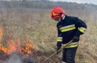 Курсанти Львівського державного університету безпеки життєдіяльності беруть участь у ліквідації пожеж