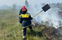 Курсанти Львівського державного університету безпеки життєдіяльності беруть участь у ліквідації пожеж