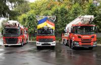 Вище професійне училище Львівського державного університету безпеки життєдіяльності отримало від уряду Німеччини сучасні пожежні автомобілі