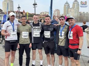 Представники ЛДУБЖД взяли участь у благодійному забігу «VUSO Десятка Незламності. Київ 2025»