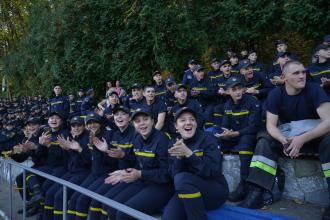 В ЛДУБЖД  відбулись змагання за титул «Найсильніший пожежний-рятувальник Університету»