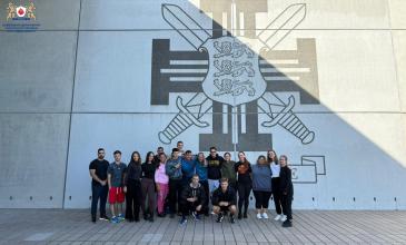 Курсанти та студенти Університету розпочали навчання за програмою ERASMUS+ в Естонській академії безпеки (м. Таллінн)