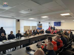 Представники університету взяли участь в командно-штабних навчаннях в рамках проєкту CROSSFLOOD