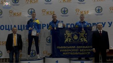  Спортсмени ЛДУБЖД серед переможців та призерів відкритого Кубку Асоціації  гирьового спорту України